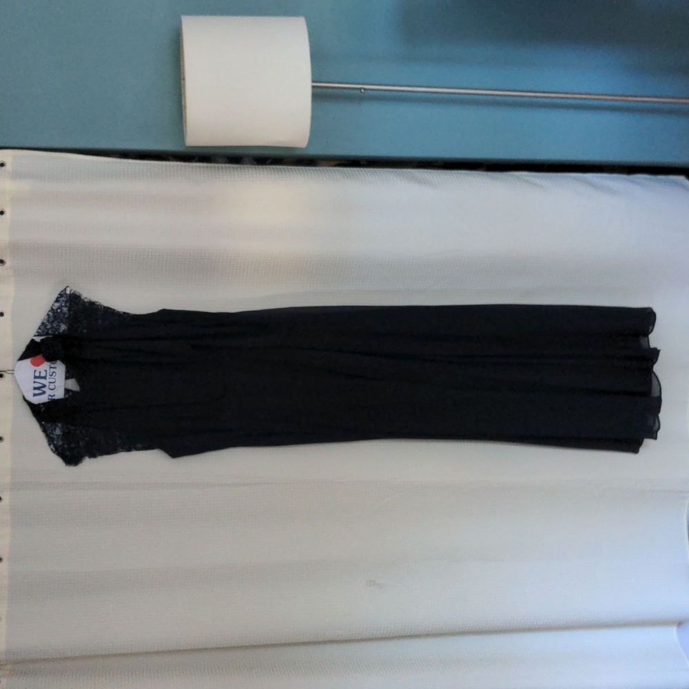 Seraphine Luxe Maternity & Nursing Gown with Neckline Tie - Picture 2 of 5